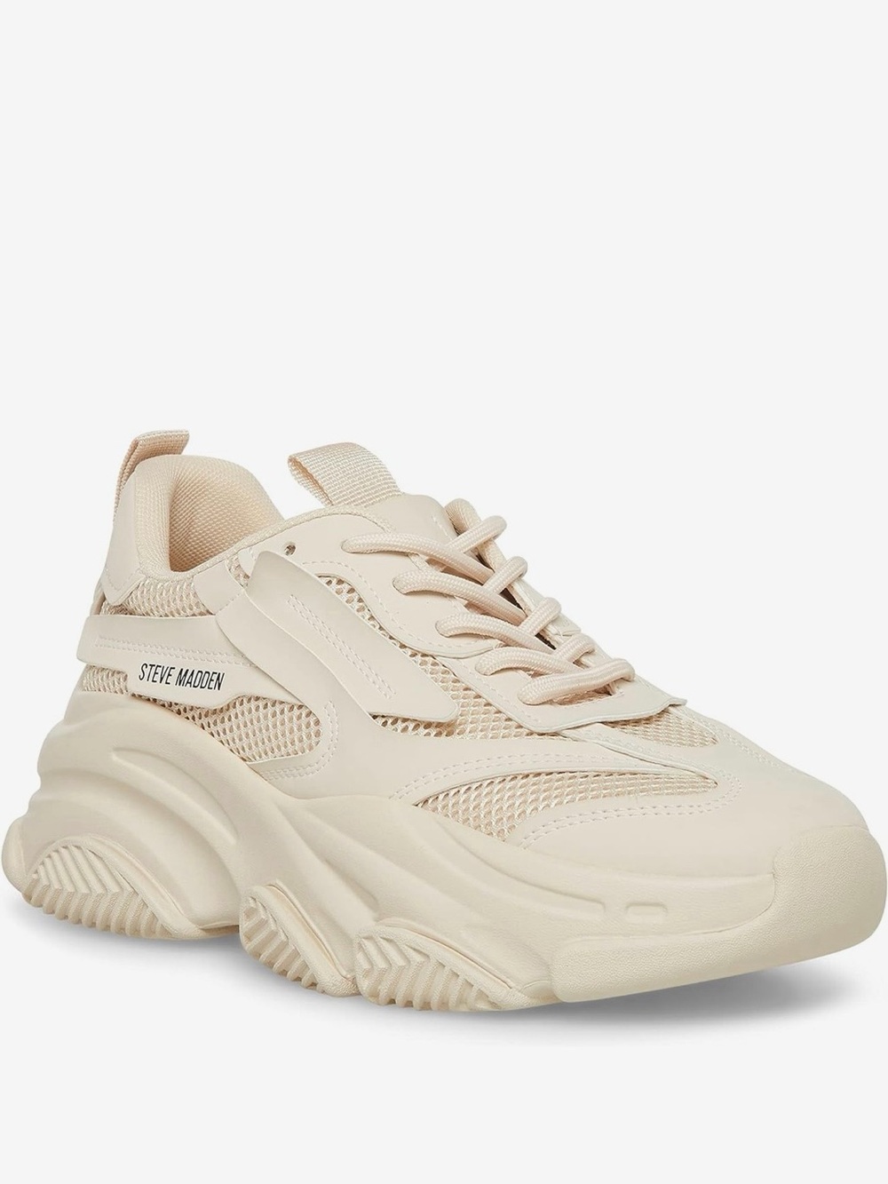 Steve Madden Women's Possession Sneaker
 - Bone